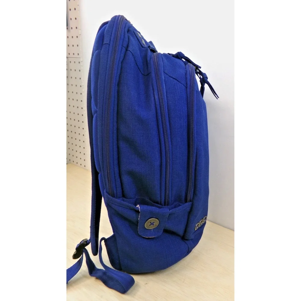 OGIO Soho Laptop Backpack Blue with Polka Dot Interior Padded Tech Bag